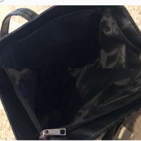 👜LAST ONE!!! Faux Leather Leopard Print Tote - Picture 3 of 3